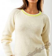 Пуловер (ж) 01*117 Phildar  №4735