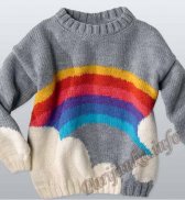 Пуловер (д) 01*81 Phildar №3295