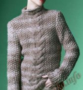 Пуловер (ж) 04*110 Phildar №4261