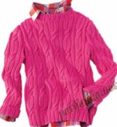 Пуловер (д) 04*68 Phildar №2563