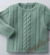 Распашонка или пуловер (д) 04*92 Phildar №3837