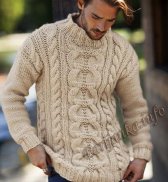 Пуловер (м) 06*600 Phildar №4925