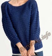 Пуловер (ж) 16*132 Phildar №4699