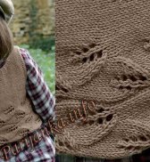 Пуловер с короткими рукавами (д) 20*101 Phildar №3831