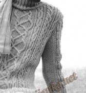 Пуловер (ж) 24*361 Phildar №2810
