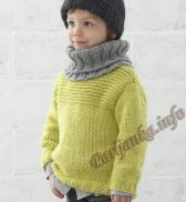  Пуловер (д) 31*150 Phildar №5061