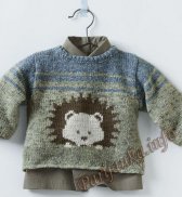 Пуловер (д) 31*93 Phildar №4205