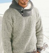 Пуловер с капюшоном (м) 870 Creations Bergere de France 14/15 №4482