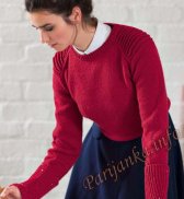 Пуловер (ж) 890 Creations 14/15 Bergere de France №4488
